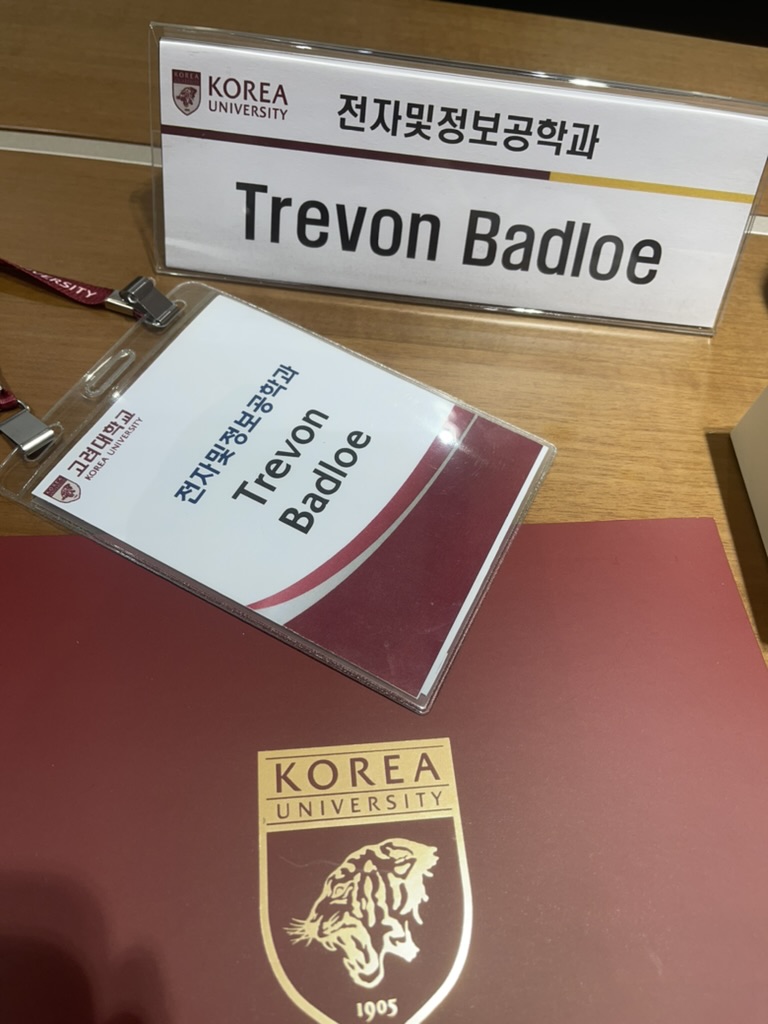 Trevon completes OT at Korea University Sejong Campus!~